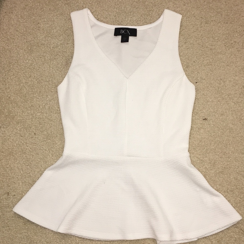 Tank top shirt with ruffles